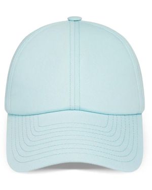 Courreges Logo-Detail Baseball Cap - Blue
