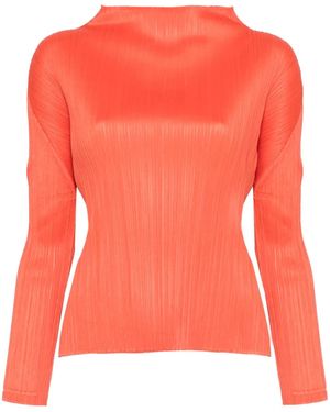 Pleats Please Issey Miyake Monthly Colors: February Oberteil - Pink