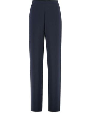 Max Mara Aosta Cady Trousers - Blue