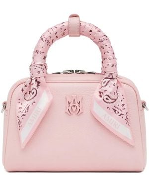 Amiri Scarf Bowling Bag - Pink