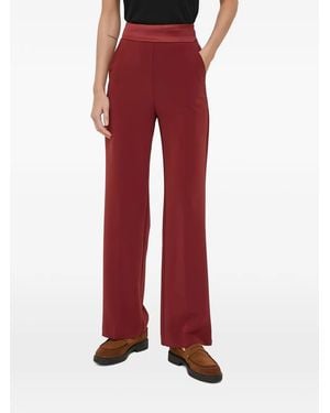 Benetton Straight-Leg Trousers - Red