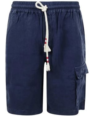 MC2 Saint Barth Marseille Cargo Shorts - Blue