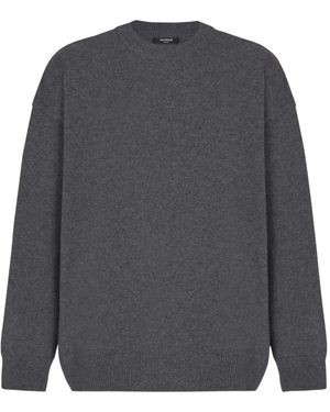 Balmain Crew-Neck Sweater - Grey