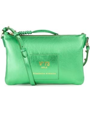 V73 Adjustable-Strap Shoulder Bag - Green