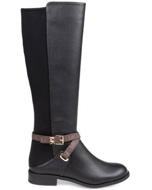 Michael Kors Rachel Buckle-Fastening Boots - Black
