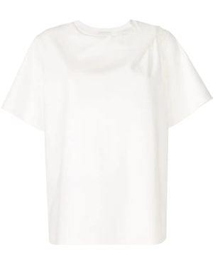 Goen.J Twisted-Detail Blouse - White