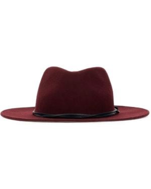 Gallo Felt Fedora Hat - Red