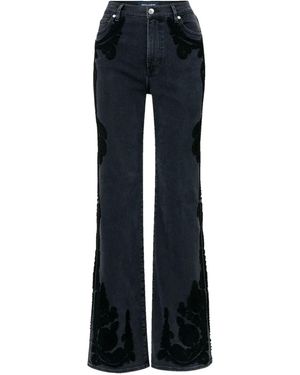 Veronica Beard Crosbie エンブロイダリージーンズ - ブルー