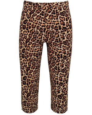 Azeeza Pantalon Capri Shreya - Marron