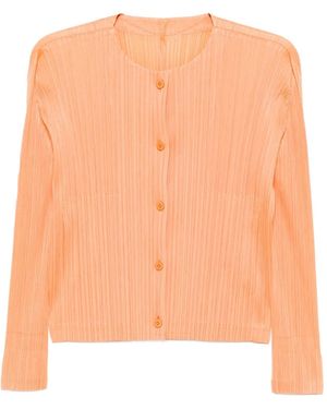 Pleats Please Issey Miyake Mc August シャツ - オレンジ
