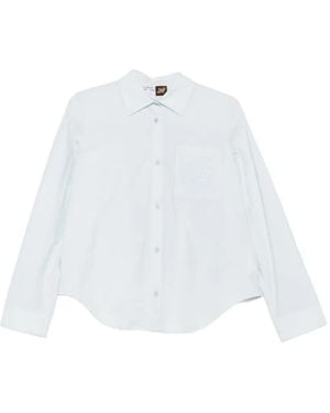 Loewe Overhemd Met Ronde Hals - Wit