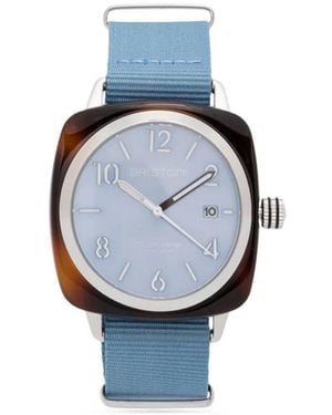 Briston Clubmaster Classic Hms Date 40mm 腕時計 - ブルー