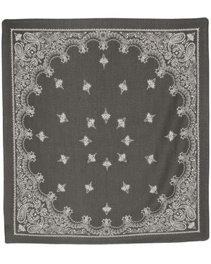 Destin Pañuelo Judy Con Estampado De Cachemira - Gris