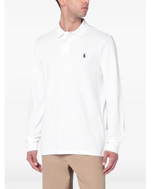 Polo Ralph Lauren ロングスリーブ ポロシャツ - ホワイト