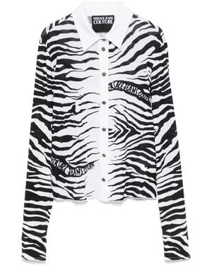 Versace Jeans Couture Zebra Shirt - White