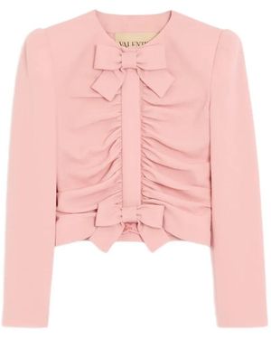 Valentino Garavani Cropped Jacket - Pink