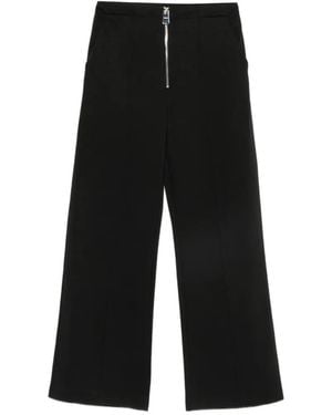 Dondup Wide-Leg Pants - Black