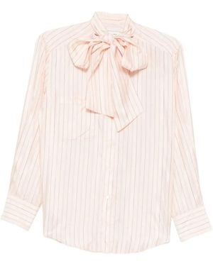 Sandro Camisa A Rayas - Rosa
