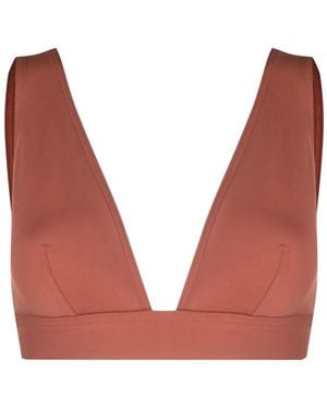 Eres Top Bikini Chrome - Rosso