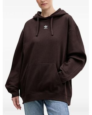 adidas Logo Hooded Sweatshirt - Black