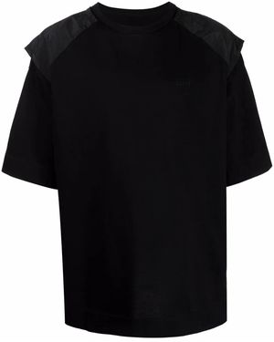 Juun.J ロゴtシャツ - ブラック