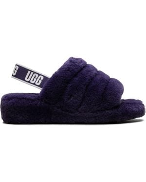 UGG Fluff Yeah Slides - Blue