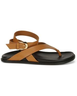 Stuart Weitzman Ankle-Strap Sandals - White