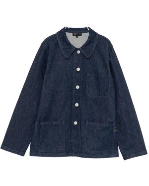 agnès b. Sanshui Jacket - Blue