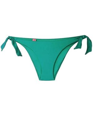 La Perla Side-Tie Bikini Bottoms - Green