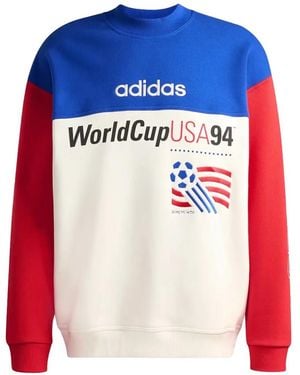adidas Usa 94 Graphic-Print Sweatshirt - Blue