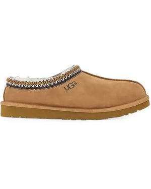 UGG Tasman Suede Slippers - White
