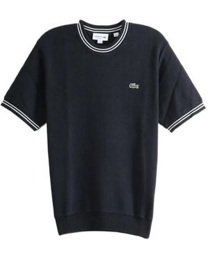 Lacoste Logo-Patch T-Shirt - Blue