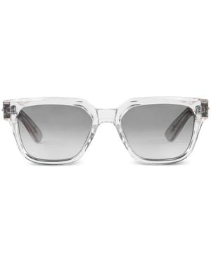 Chrome Hearts Vagillionaire Ii Square-Frame Sunglasses - White
