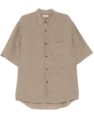 CALMLENCE Chemise En Lin - Grey