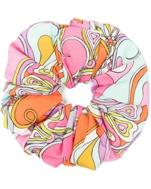PUCCI Hair Tie With Zip Detail - Pink