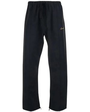 Fear Of God Drawstring Logo Track Trousers - Blue