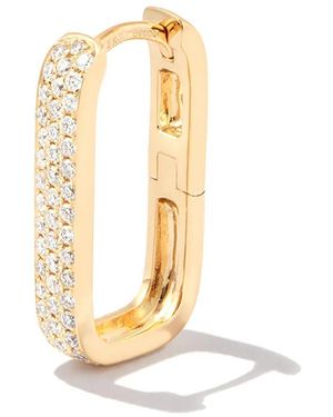 Jacquie Aiche Mini Rectangle ダイヤモンド ピアス 14kイエローゴールド - メタリック
