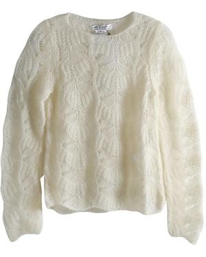 Comme des Garçons Openwork Jumper - White