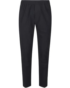 Pmds Steve Logo-Patch Elasticated-Waist Trousers - Blue