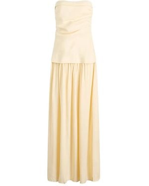 Faithfull the Brand Vestido largo Hedy - Metálico