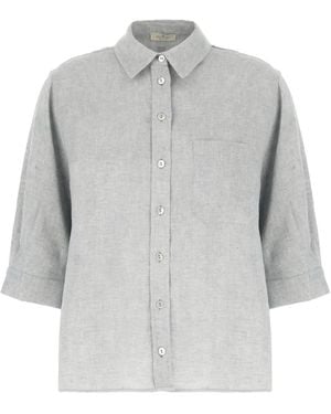 Panicale Button-Up Shirt - Gray