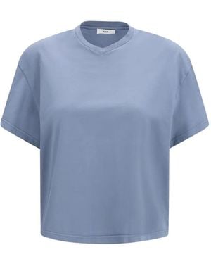 Rier V-Neck T-Shirt - Blue