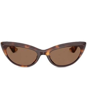 Oliver Peoples 1963C Cat-Eye Sunglasses - Brown