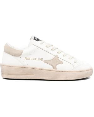 AMA BRAND Logo Trainers - White