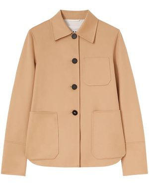 Jil Sander Cashmere Shirt Jacket - Natural