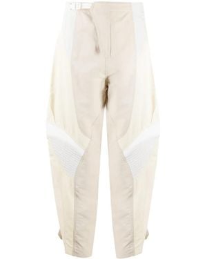 Stella McCartney Paneled Tapered Pants - Natural