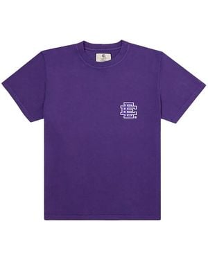 Eric Emanuel Logo-Print T-Shirt - Purple