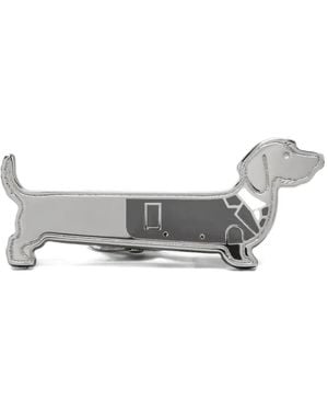 Thom Browne Sterling Limousine Hector Suit Tie Bar - White
