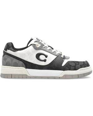 COACH Zapatillas Soho con placa del logo - Blanco