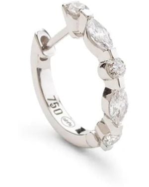 We by WHITEbIRD Aros Marylin En Oro Blanco De 18Kt Con Diamantes